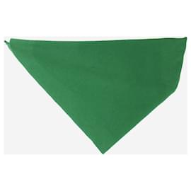 Autre Marque-Green N°35 bandana cashmere-blend scarf-Other