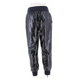 Autre Marque-NON SIGNE / UNSIGNED Trousers T.International S Polyester-Navy blue