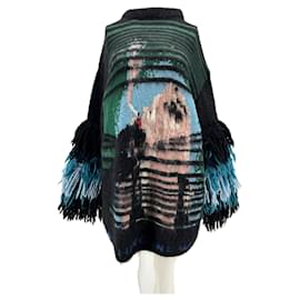 Off White OFF-WHITE Strickwaren T.IT 40 Wolle Schwarz