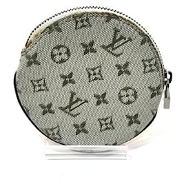Louis Vuitton-Louis Vuitton Monogram Mini Comte de Faye Coin Purse-Orange,Khaki