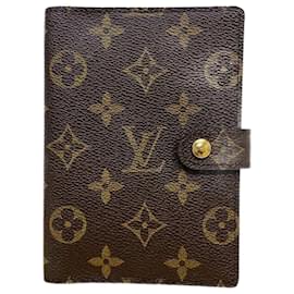 Louis Vuitton-Louis Vuitton Monogram Agenda PM-Brown