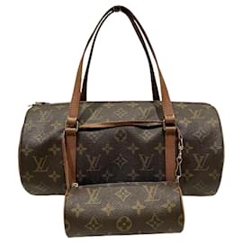 Louis Vuitton-Louis Vuitton Monogram Old Papillon 30 Handbag-Brown