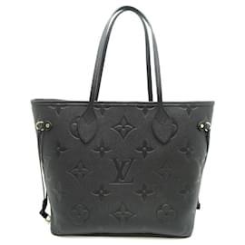 Louis Vuitton-Louis Vuitton Neverfull MM Tote Bag-Black