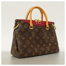 Louis Vuitton-Louis Vuitton Monogram Pallas BB Handbag-Brown,Pink