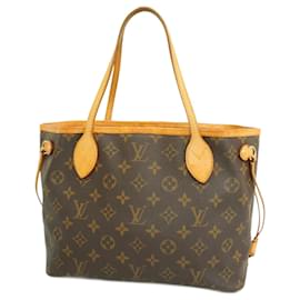 Louis Vuitton-Louis Vuitton Monogram Neverfull PM Tote Bag-Brown