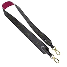 Louis Vuitton-Louis Vuitton Monogram Shoulder Strap-Brown,Pink