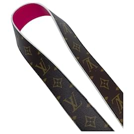Louis Vuitton-Louis Vuitton Monogram Shoulder Strap-Brown,Pink