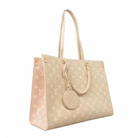 Louis Vuitton-Louis Vuitton Monogram Empreinte Tote Bag-Pink,Yellow