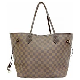 Louis Vuitton-Louis Vuitton Damier Neverfull MM Tote Bag-Damier ebene