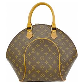 Louis Vuitton-Louis Vuitton Monogram Ellipse MM Handbag-Brown