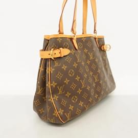 Louis Vuitton-Louis Vuitton Monogram Batignolles Horizontal Tote Bag-Brown