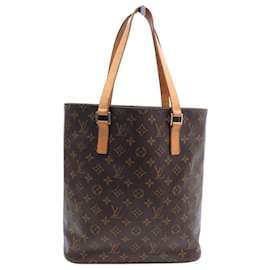 Louis Vuitton-VINTAGE SAC A MAIN LOUIS VUITTON VAVIN GM M51170 CABAS TOILE MONOGRAM BAG-Marron