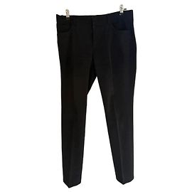 Prada Men's Black Chinos Style Pants Black