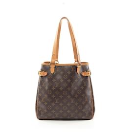 Louis Vuitton-Louis Vuitton Batignolles Vertical Tote Bag-Brown