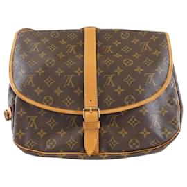 Louis Vuitton-Louis Vuitton Saumur 35-Brown
