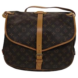 Louis Vuitton-Louis Vuitton Saumur 35-Brown
