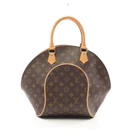 Louis Vuitton-Louis Vuitton Ellipse MM Handbag-Brown