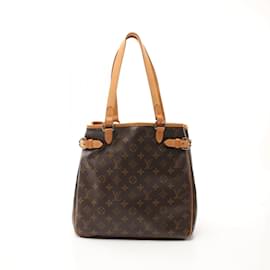 Louis Vuitton-Louis Vuitton Batignolles Vertical Tote Bag-Brown