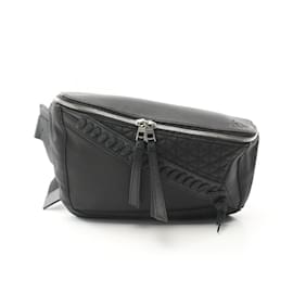 Loewe-Loewe Puzzle Sling Waist Bag-Black