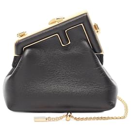 Fendi-Fendi First Nano Charm Handbag Charm-Brown