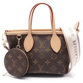 Louis Vuitton-Bolsa de mão Monogram Neverfull BB da Louis Vuitton-Marrom