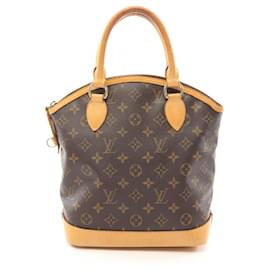 Louis Vuitton-Louis Vuitton Lockit Handbag-Brown