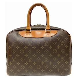 Louis Vuitton-Louis Vuitton Monogram Deauville Handbag-Brown,Other,Monogram