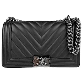 Chanel-Chanel Boy-Black