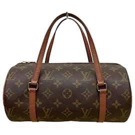 Louis Vuitton-Louis Vuitton Monogram Old Papillon 26 Handbag-Brown,Other,Monogram