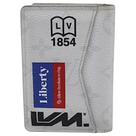 Louis Vuitton-LOUIS VUITTON Tiger Lama Monogram Organizer Dupoch Card Case White Auth 113593-White