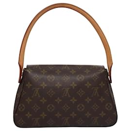 Louis Vuitton-LOUIS VUITTON Monogram Mini Looping Shoulder Bag M51147 LV Auth 110332-Monogram