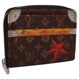 Louis Vuitton-LOUIS VUITTON Monogram Trunk Time Zippy Coin Purse Coin Purse M63834 Auth 110580-Monogram