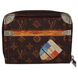 Louis Vuitton-LOUIS VUITTON Monogram Trunk Time Zippy Coin Purse Coin Purse M63834 Auth 110580-Monogram