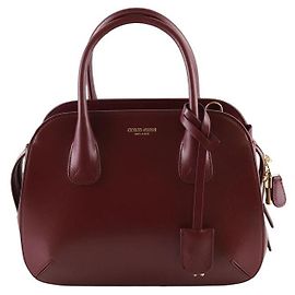 Armani Leather shoulder bag Dark red