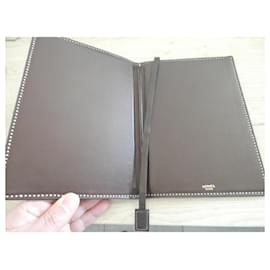 Hermès-Hermès Dupre Lafon book cover 16X23cm-Chestnut