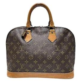 Louis Vuitton-Louis Vuitton Monogram Alma Handbag-Brown,Monogram