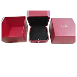 Cartier box for ring with its outer box Red