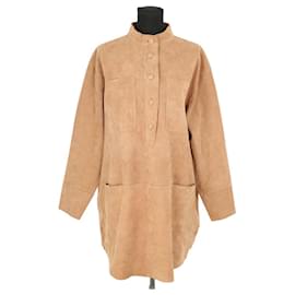 SéZane-Suede dress-Brown