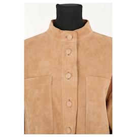 SéZane-Suede dress-Brown