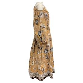 Ulla Johnson-Ulla Johnson Oleander Tahlia Dress-Brown