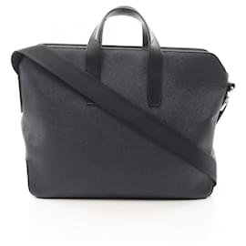 Hermès-Hermes Porto Document City News Bag-Navy blue