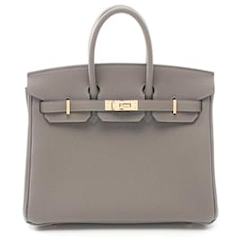 Hermès-Hermes Birkin 25 Grimayer Handbag-Brown