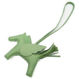Hermès-Hermes Rodeo Pegasus PM Green Handbag Charm-Green