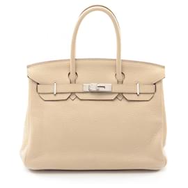 Hermès-Hermes Birkin 30 Handbag in Ivory-Cream