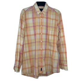 Autre Marque Camisa Gant Naranja de Algodón M Naranja