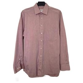 Camicia Hugo Boss rosa in cotone da uomo M Rosa