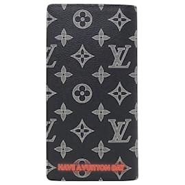 Louis Vuitton-Louis Vuitton Portefeuille Brazza-Navy blue