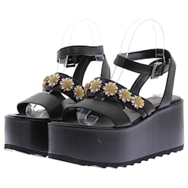 Autre Marque-FABRIZIO VITI Sandals T.EU 38 Leather-Black