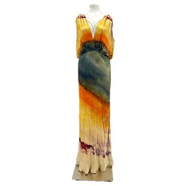 Mes Demoiselles ... MINHAS DAMAS ... Vestidos T.FR 36 Seda Amarelo