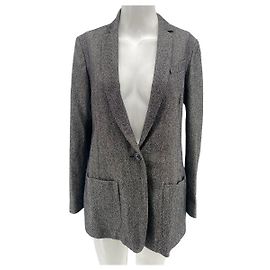 MARGAUX LONNBERG Jackets T.FR 38 Wool Grey